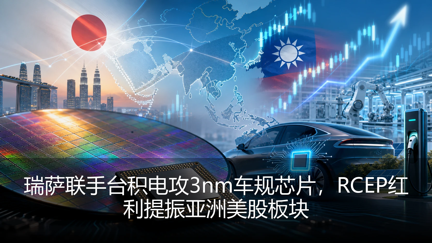 瑞萨联手台积电攻3nm车规芯片，RCEP红利提振亚洲美股板块