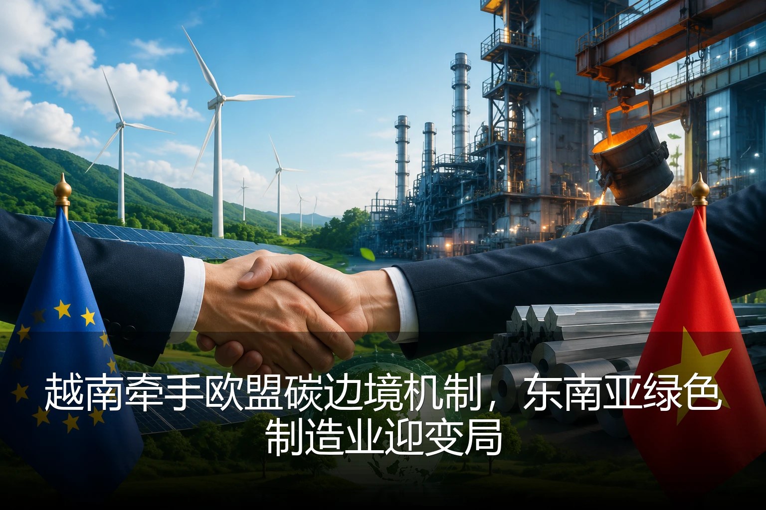 越南牵手欧盟碳边境机制，东南亚绿色制造业迎变局