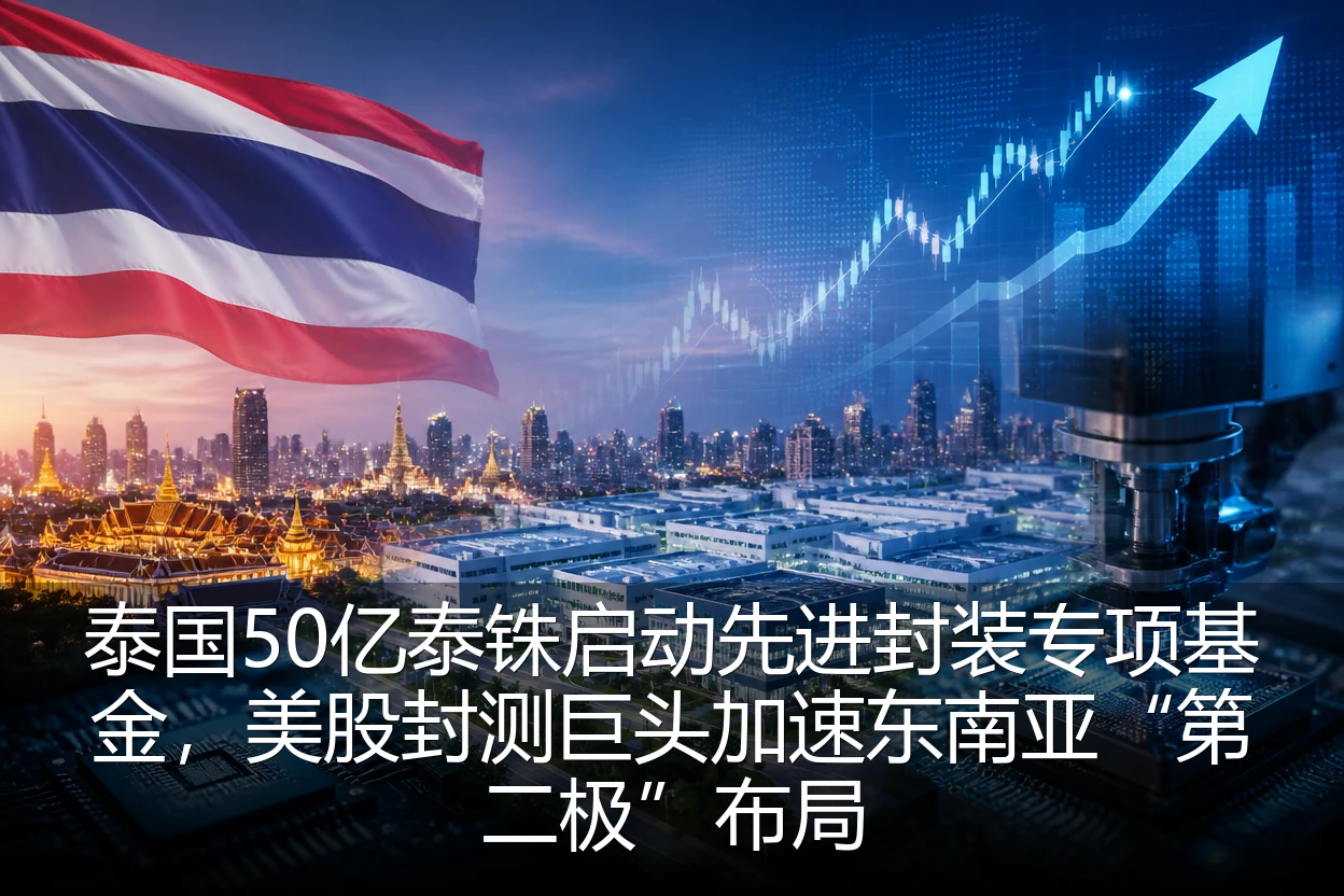 泰国50亿泰铢启动先进封装专项基金，美股封测巨头加速东南亚“第二极”布局