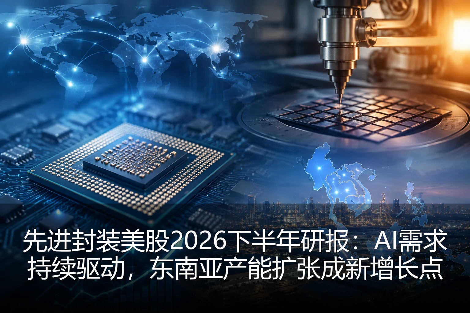 先进封装美股2026下半年研报：AI需求持续驱动，东南亚产能扩张成新增长点