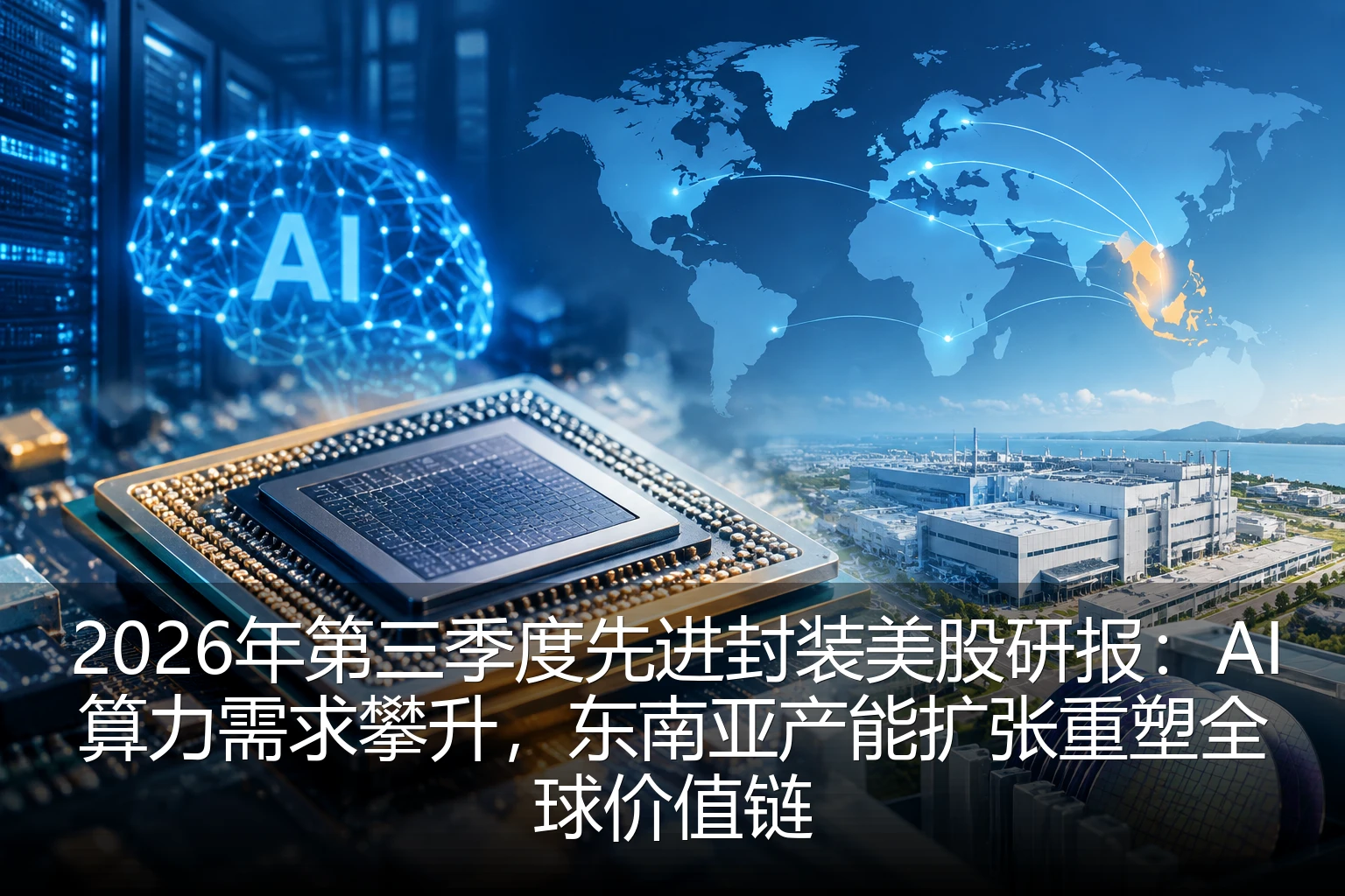 2026年第三季度先进封装美股研报：AI算力需求攀升，东南亚产能扩张重塑全球价值链